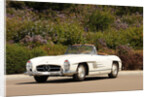 Mercedes Benz 300 SL roadster 1958 by Simon Clay
