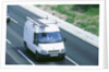 Ford transit van driving along M27 Motorway, 2002 by Unknown