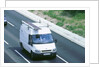 Ford transit van driving along M27 Motorway, 2002 by Unknown
