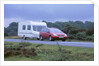 2002 Citroen C5 hdi towing a caravan by Unknown