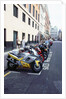 Motorcycle parking area, London 1999 by Unknown