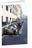 Motorcycle parking area, London 1999 by Unknown