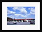 Petrol Station at Rownhams Services on M27 Motorway by Unknown