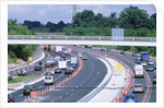Contraflow system on M27 motorway by Unknown