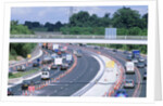 Contraflow system on M27 motorway by Unknown