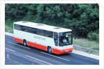 2002 Coach on M27 motorway by Unknown