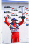 Matt Neal, Nissan driver, celebrates victory, 1999 British touring cars by Unknown