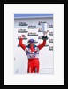 Matt Neal, Nissan driver, celebrates victory, 1999 British touring cars by Unknown