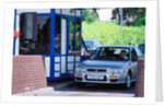 Subaru using toll booth on Itchen bridge, Southampton by Unknown