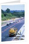 Roadworks on M27 Motorway by Unknown