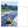 Roadworks on M27 Motorway by Unknown