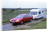 2002 Citroen C5 estate towing caravan by Unknown