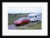 2002 Citroen C5 estate towing caravan by Unknown