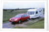 2002 Citroen C5 estate towing caravan by Unknown