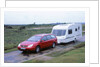 2002 Citroen C5 estate towing caravan by Unknown