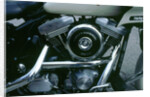 Engine of 1994 Harley Davidson police bike by Unknown