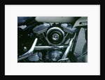 Engine of 1994 Harley Davidson police bike by Unknown