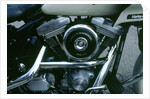 Engine of 1994 Harley Davidson police bike by Unknown