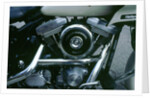 Engine of 1994 Harley Davidson police bike by Unknown