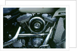 Engine of 1994 Harley Davidson police bike by Unknown