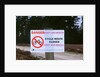 No cycling-Foot and Mouth closure 2001. New Forest by Unknown