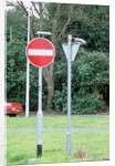 No Entry, Road sign by Unknown
