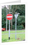 No Entry, Road sign by Unknown