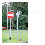 No Entry, Road sign by Unknown
