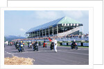 Goodwood revival meeting. Motorcycle race starting grid by Unknown
