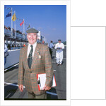 Commentator Murray Walker at 1998 Goodwood revival by Unknown