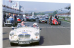 1998 Goodwood revival.MGA police car,on  starting grid by Unknown