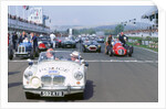1998 Goodwood revival.MGA police car,on  starting grid by Unknown