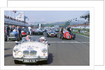 1998 Goodwood revival.MGA police car,on  starting grid by Unknown