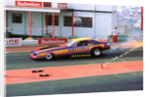 1994 Dragster racing at Santa Pod by Unknown