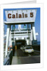 Cars boarding ferry at Calais by Unknown