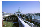 Lymington Car Ferry bound for Yarmouth, Isle of Wight, 2000 by Unknown
