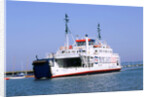 Lymington Car Ferry bound for Yarmouth, Isle of Wight, 2000 by Unknown
