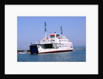 Lymington Car Ferry bound for Yarmouth, Isle of Wight, 2000 by Unknown
