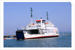 Lymington Car Ferry bound for Yarmouth, Isle of Wight, 2000 by Unknown