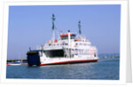 Lymington Car Ferry bound for Yarmouth, Isle of Wight, 2000 by Unknown