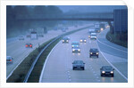 M27 Motorway in poor weather by Unknown
