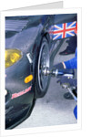1999 Chrysler Viper,fia gt silverstone 500,wheel gun in pits by Unknown