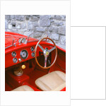 1949 Ferrari 166 Barchetta interior by Unknown