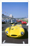1998 Goodwood revival meeting. Jaguar D type, Martin Brundle by Unknown