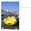 1998 Goodwood revival meeting. Jaguar D type, Martin Brundle by Unknown