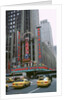 New York street scene,Radio City music hall by Unknown