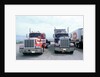 American Trucks at Truckstop in USA by Unknown