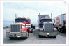 American Trucks at Truckstop in USA by Unknown