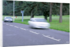 Speed Camera and road markings by Unknown