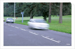 Speed Camera and road markings by Unknown